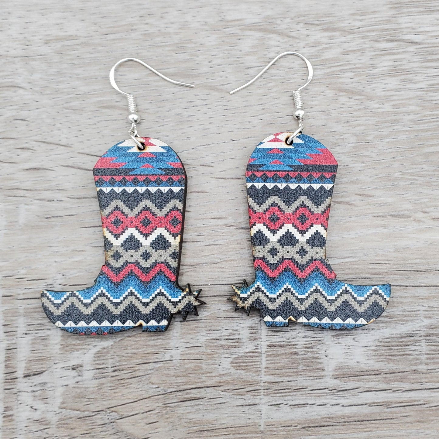 Boot Earring (three color options)