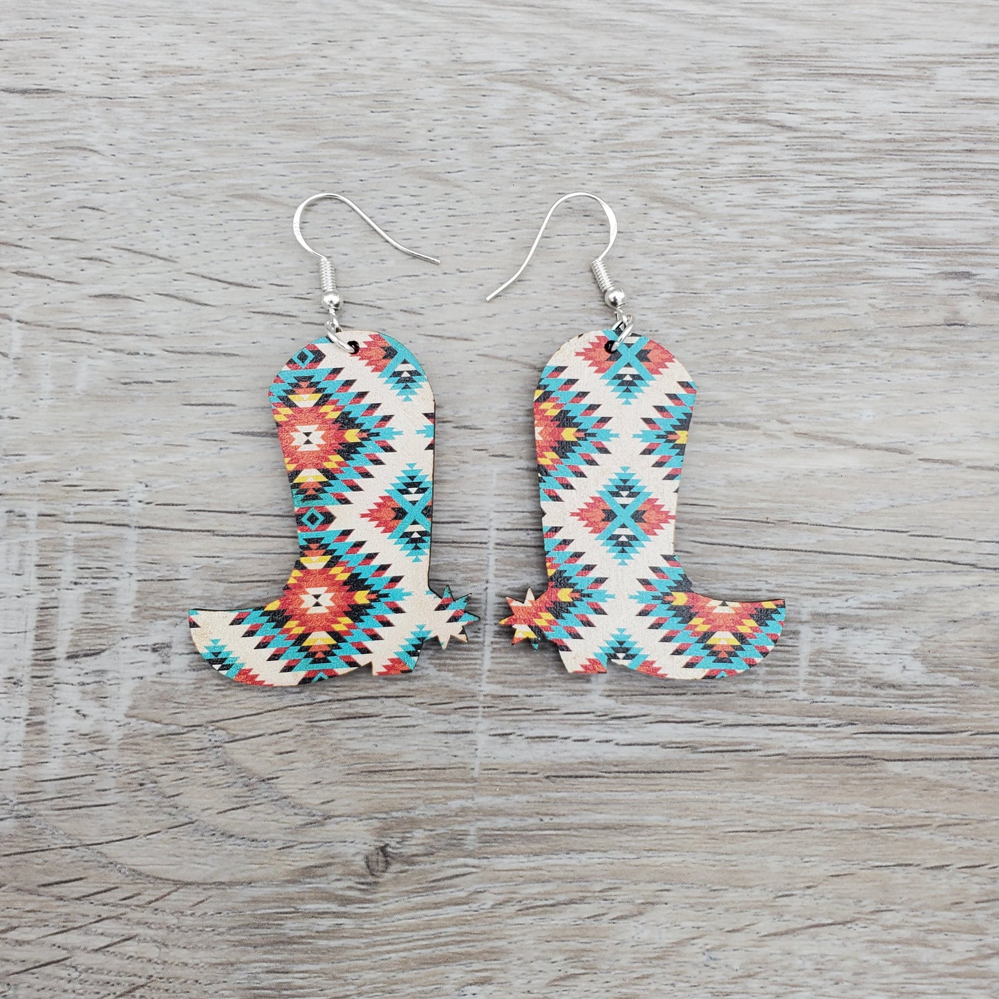 Boot Earring (three color options)