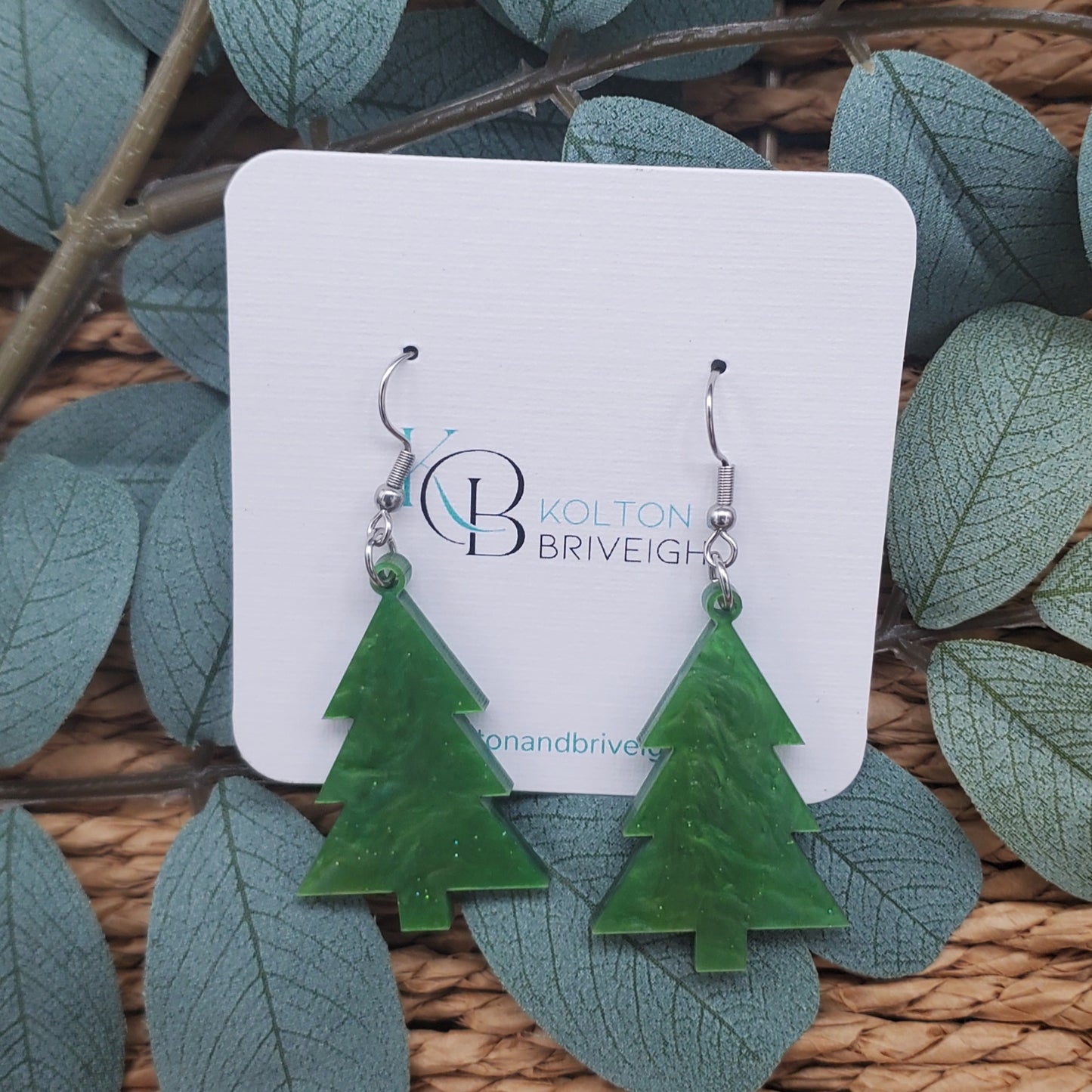 Christmas Tree Earrings