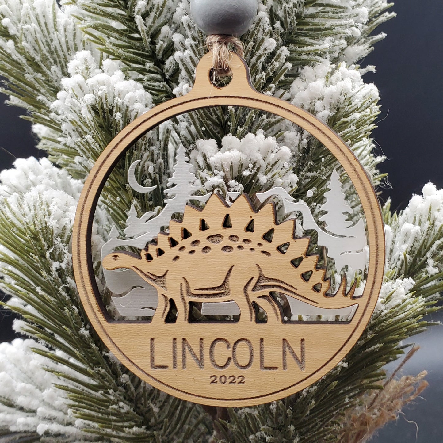 Dinosaur Christmas Ornament
