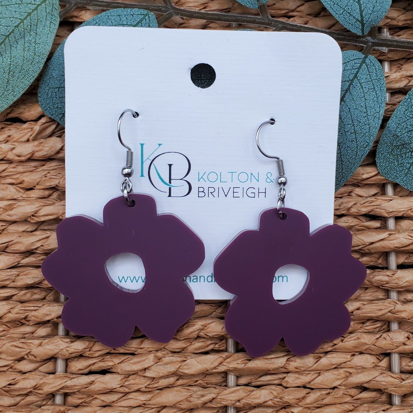 Boho Flower Earrings
