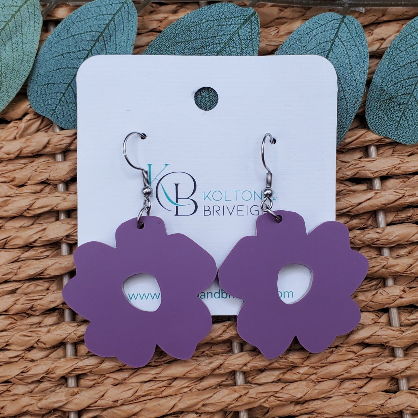 Boho Flower Earrings