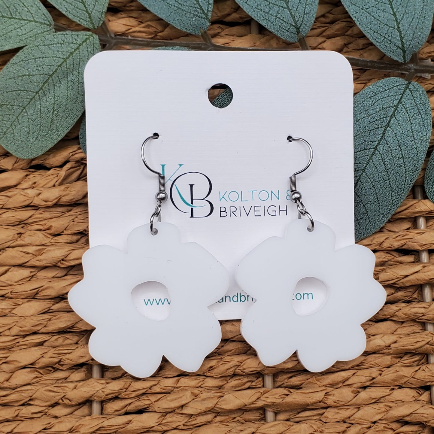 Boho Flower Earrings
