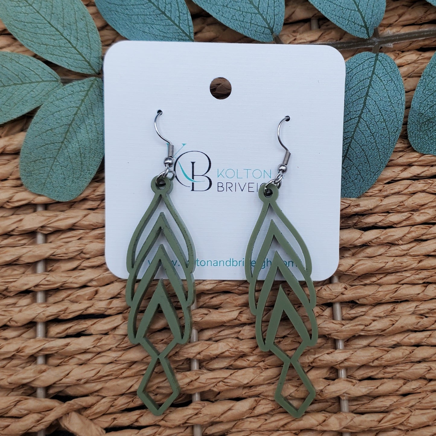Narrow Boho Earrings