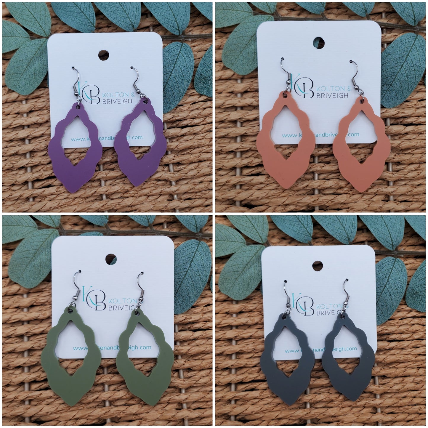 Scalloped Earrings