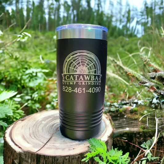 Catawba Stump Grinding 20 oz Tumbler