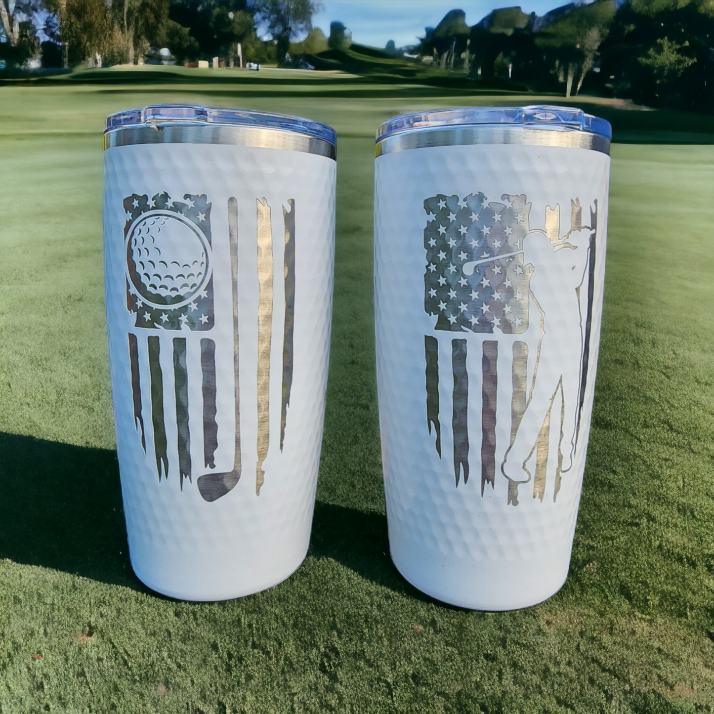 Golf Themed 20 oz Tumbler