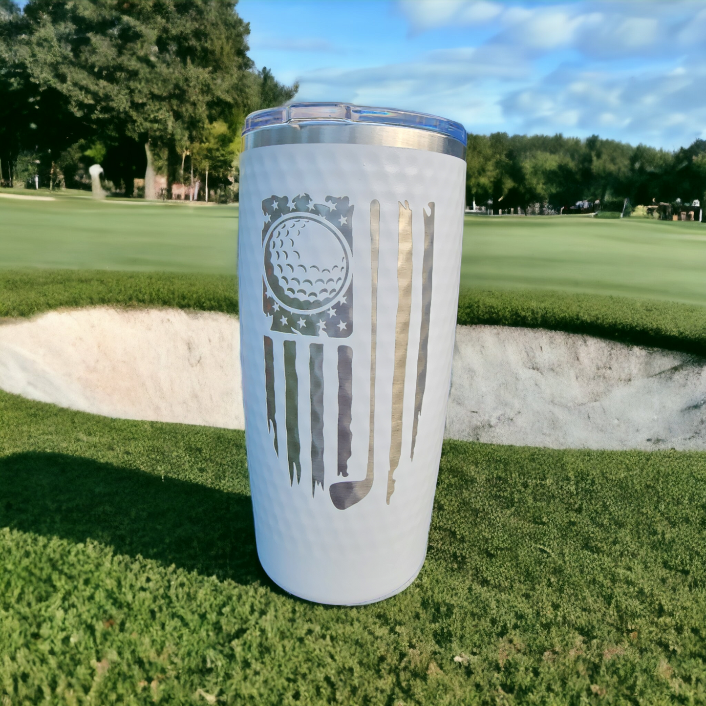 Golf Themed 20 oz Tumbler