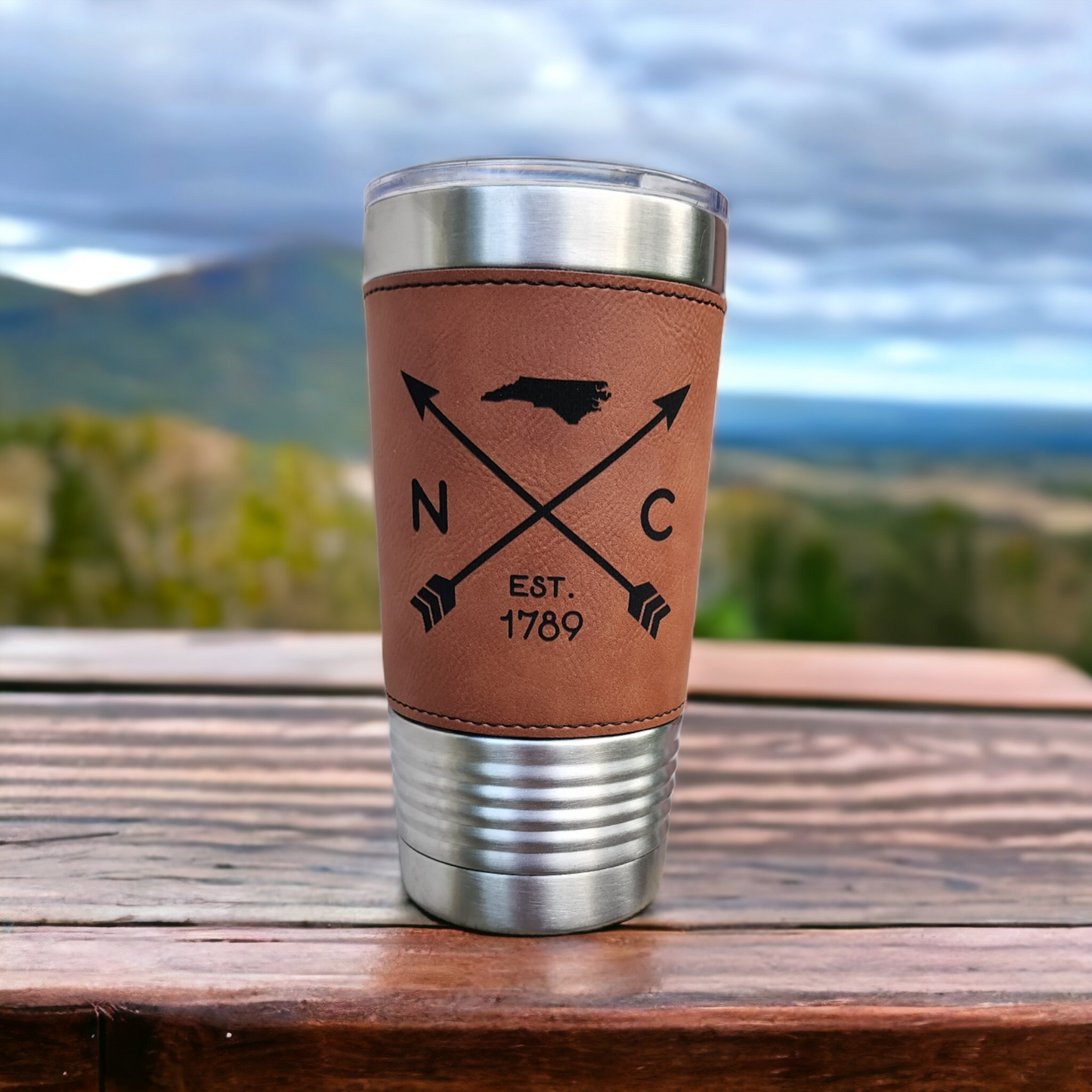 Rawhide Leatherette 20 oz Tumbler