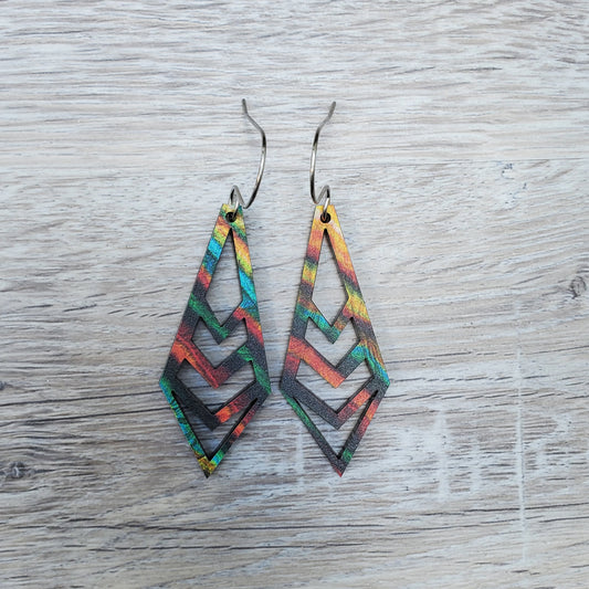 Double Kite Earrings (three available colors)