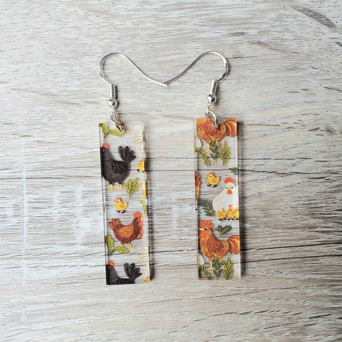 Chicken Bar Earring