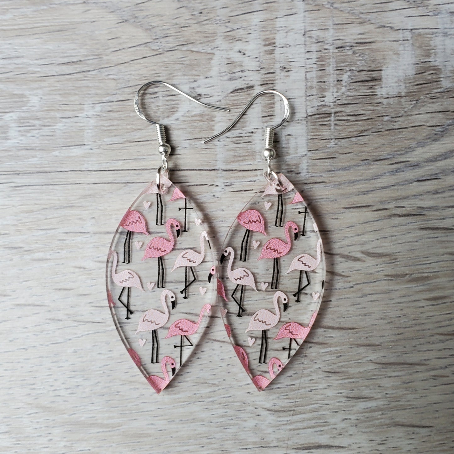 Flamingo Marquis Earring