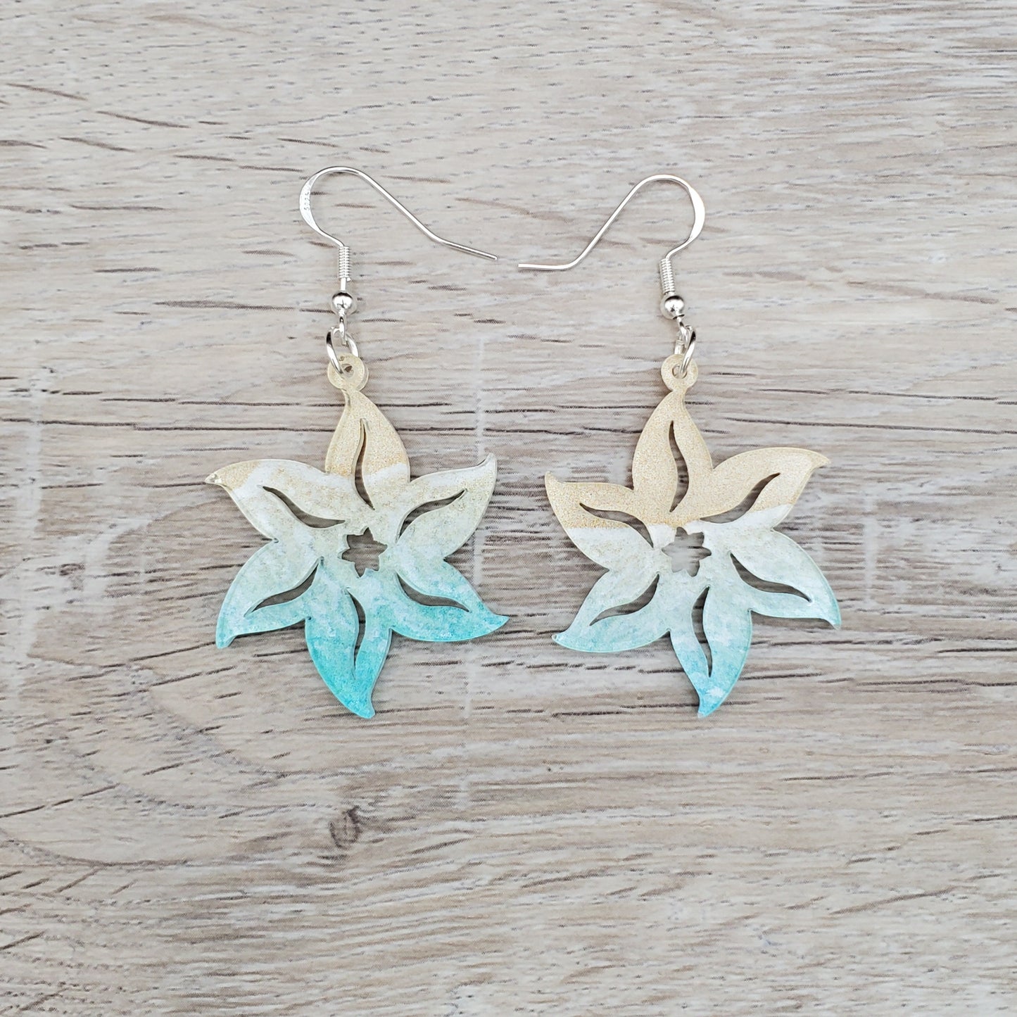 Beachy Starfish Earrings