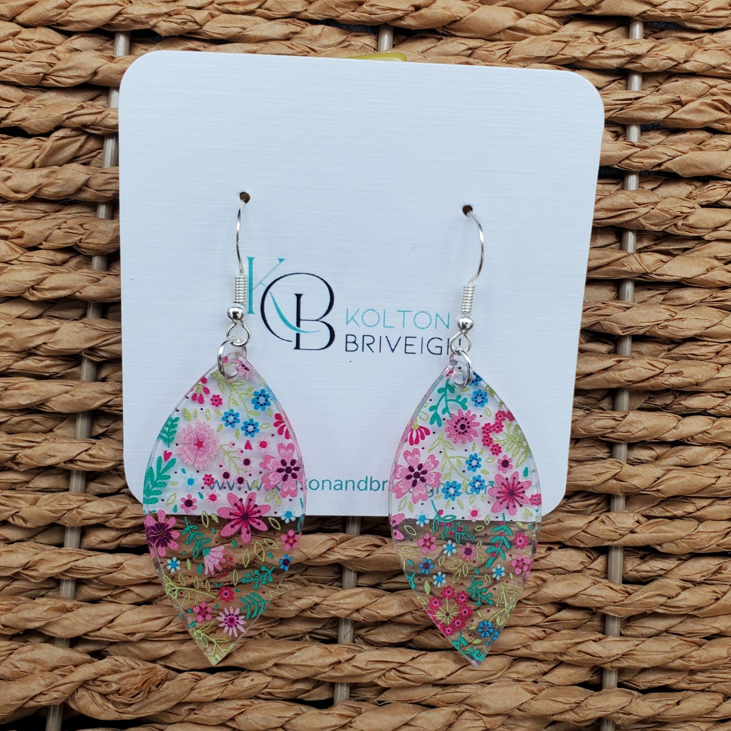 Petite Floral Marquis Earrings