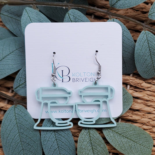 Mint Mixer Earrings