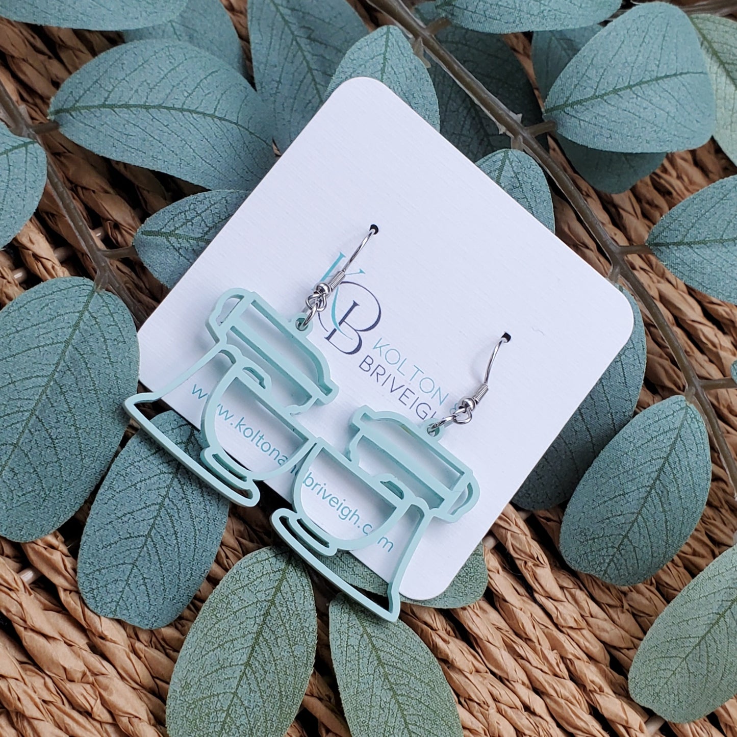 Mint Mixer Earrings