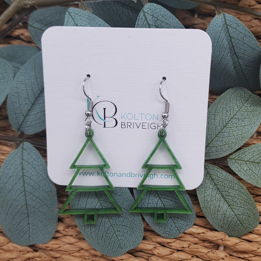 Christmas Tree Earrings