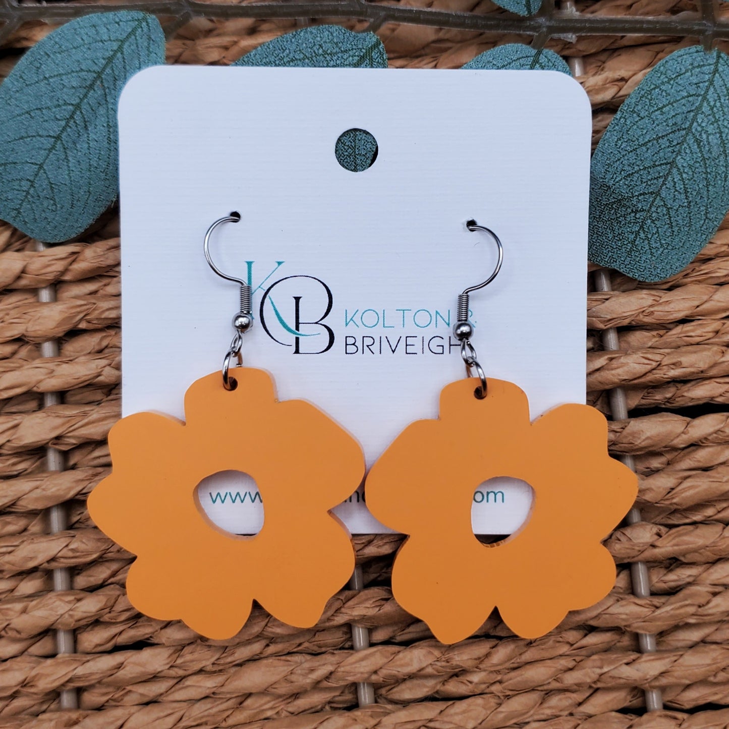 Boho Flower Earrings