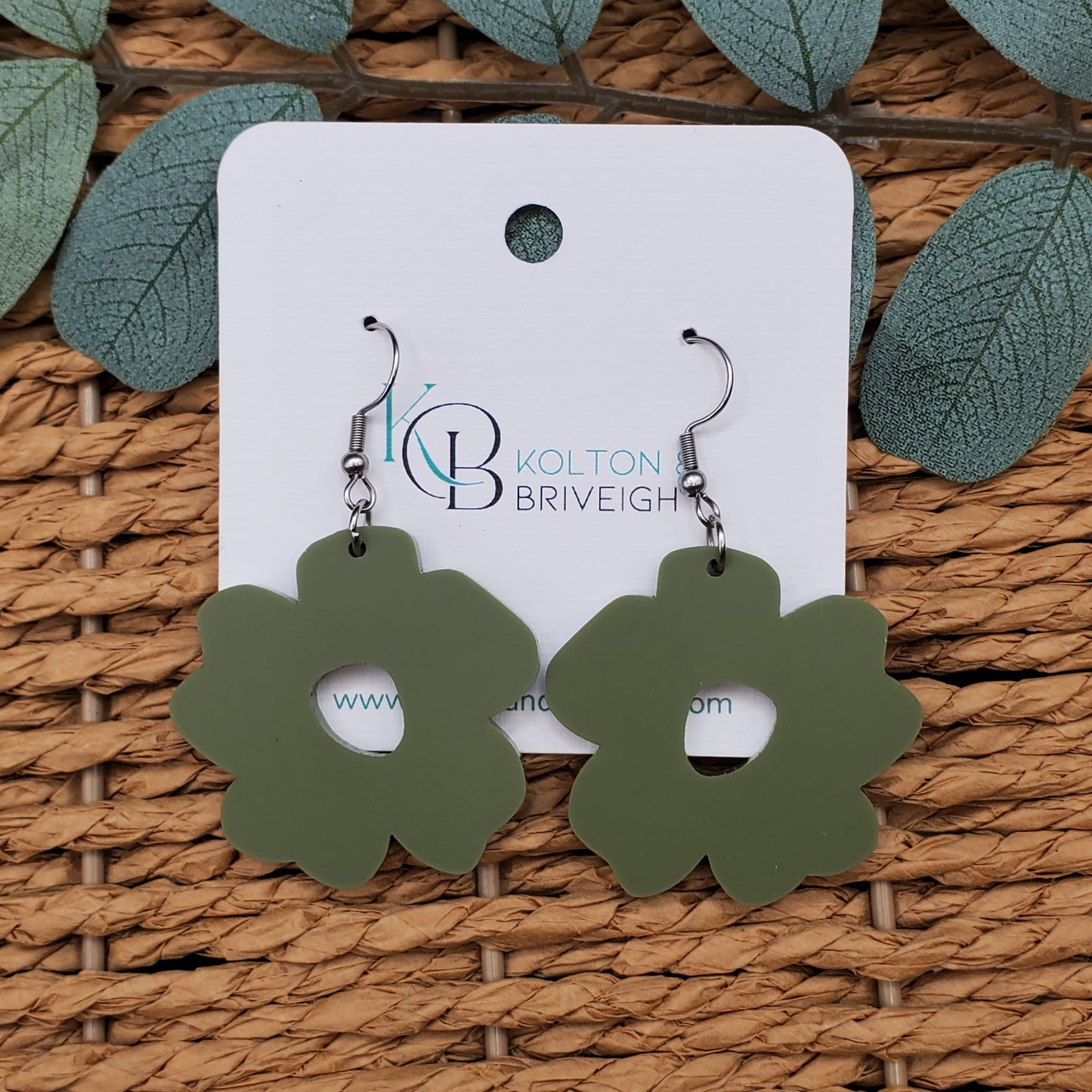 Boho Flower Earrings