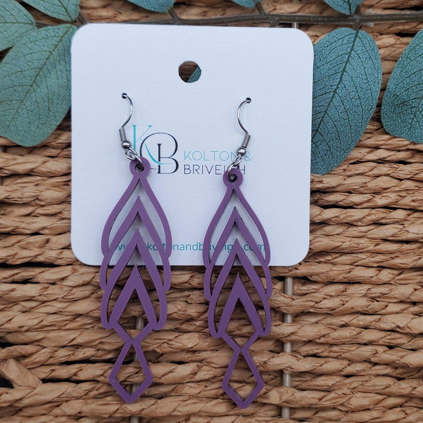 Narrow Boho Earrings