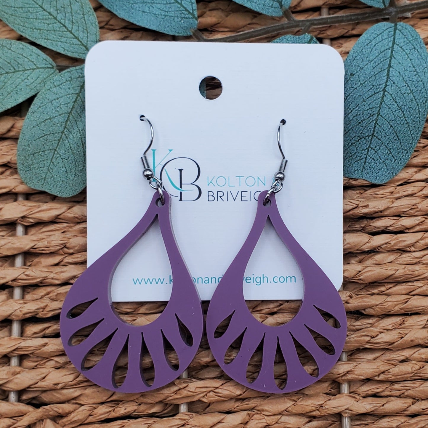 Boho Downburst Teardrop Earrings
