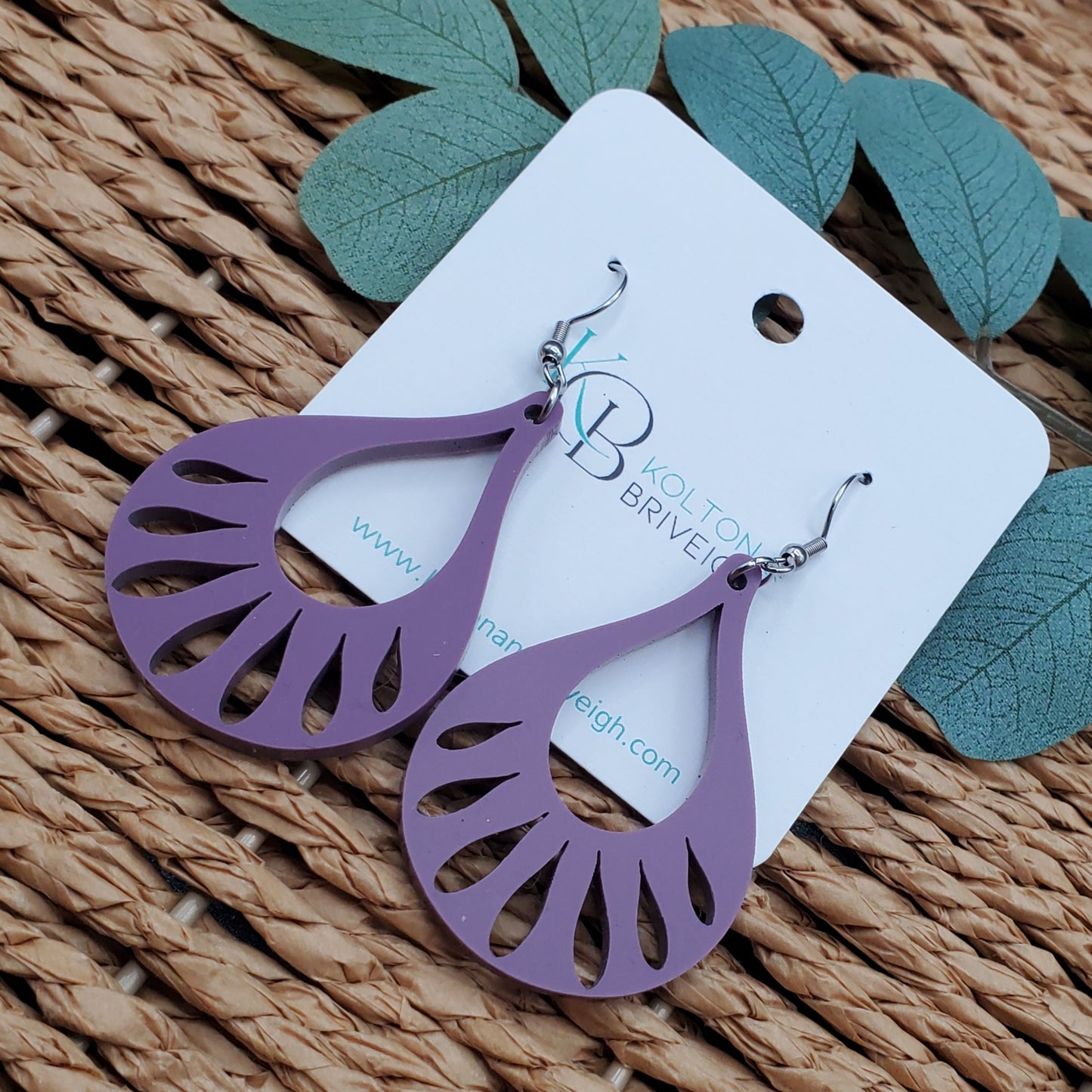 Boho Downburst Teardrop Earrings