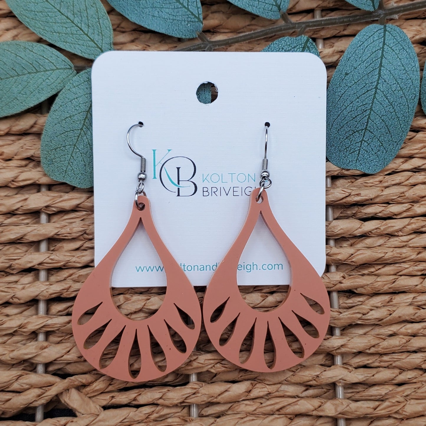 Boho Downburst Teardrop Earrings