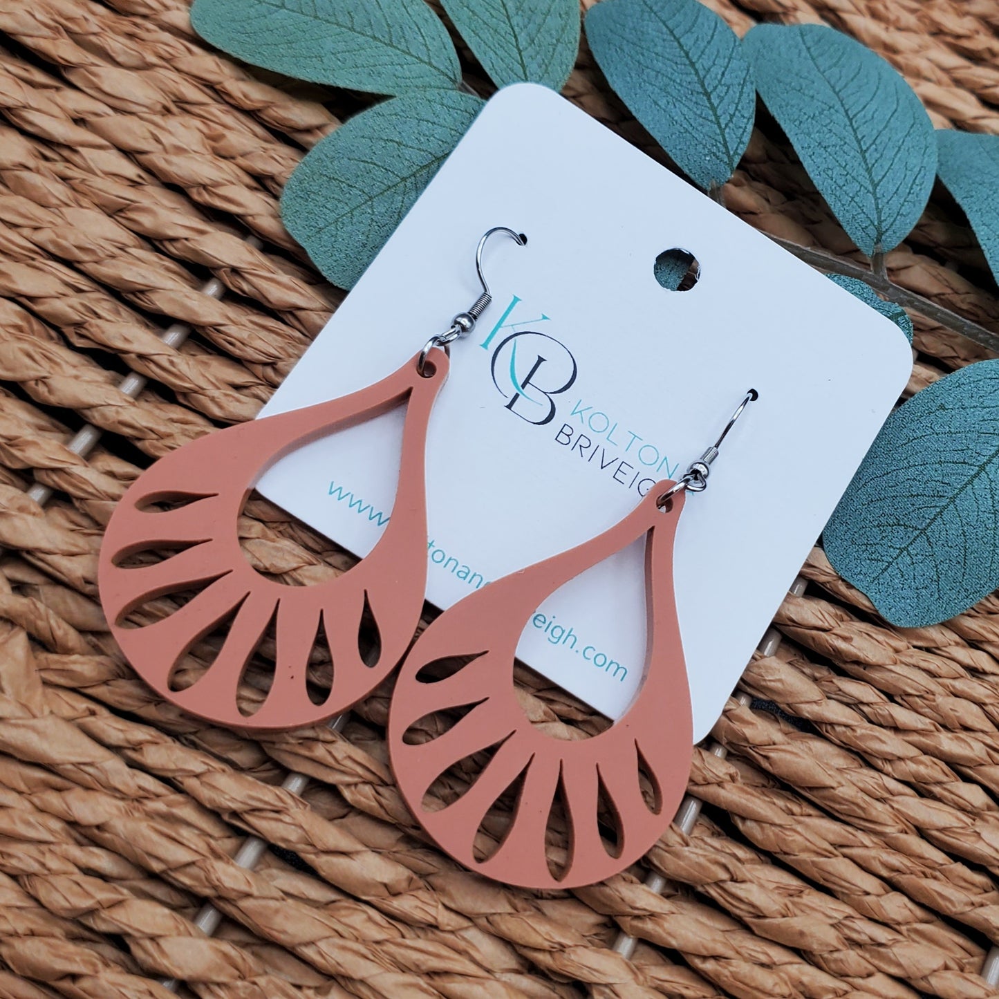 Boho Downburst Teardrop Earrings