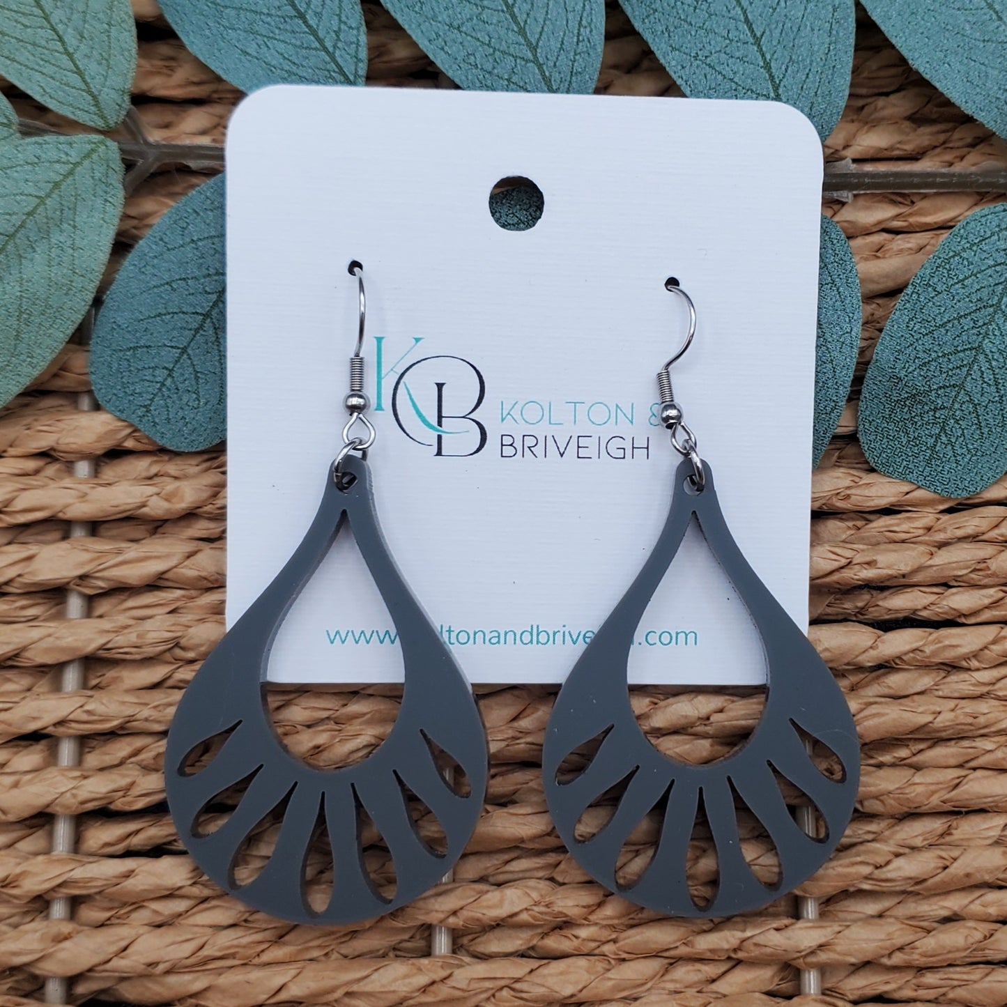 Boho Downburst Teardrop Earrings