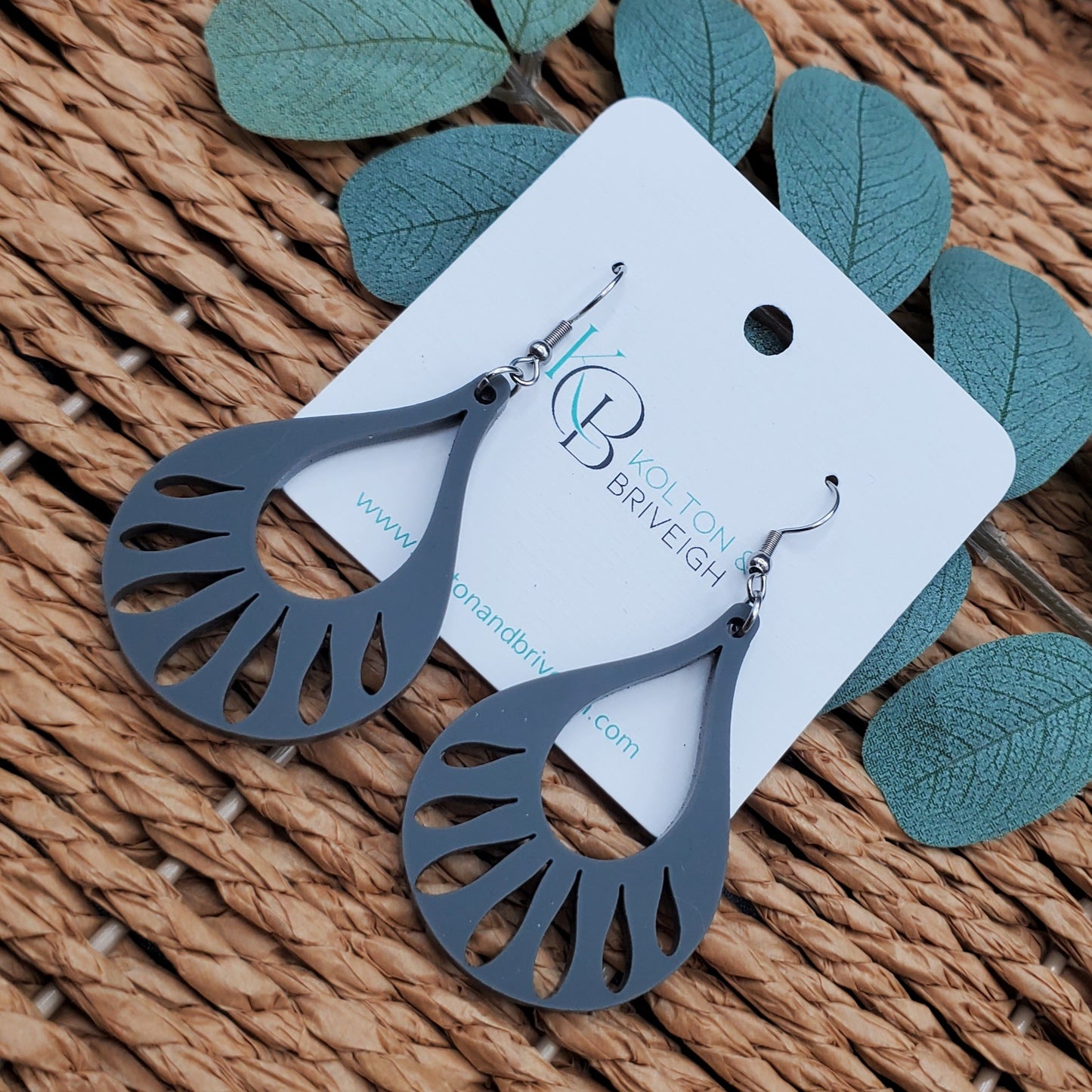 Boho Downburst Teardrop Earrings