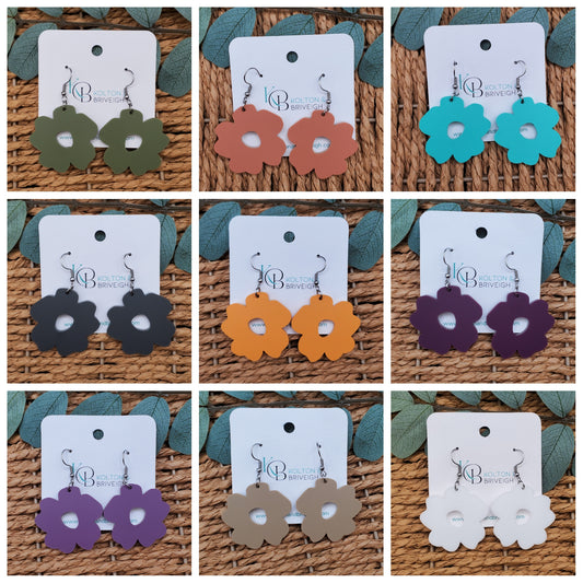 Boho Flower Earrings