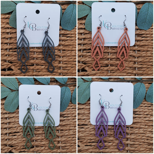 Narrow Boho Earrings