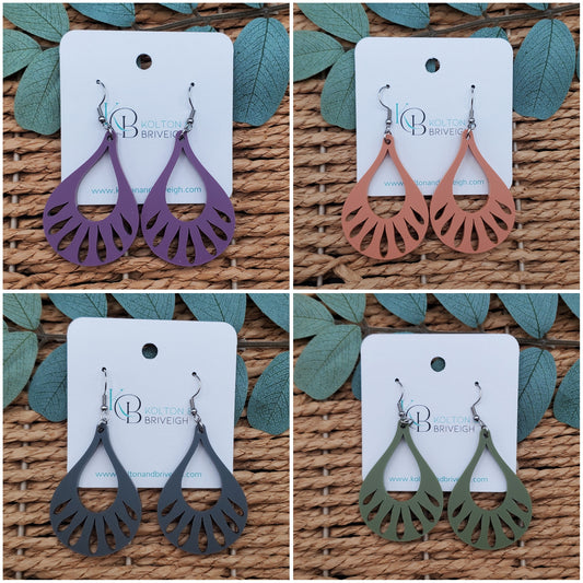 Boho Downburst Teardrop Earrings