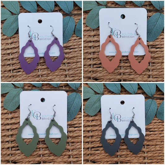 Scalloped Earrings